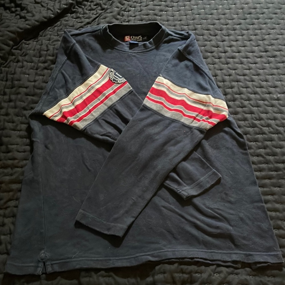 Chaps by Ralph Lauren crewneck sweater with arm bands - L